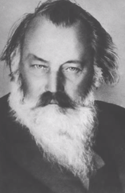 Portrait of Johannes Brahms